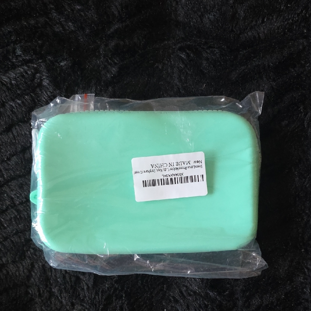 Mint Green Silicone Pouch